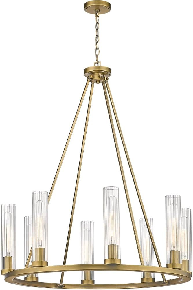 Z-Lite 3031-8RB Beau - 8 Light Chandelier In Transitional Style-40 Inches Tall and 33 Inches Wide... | Amazon (US)