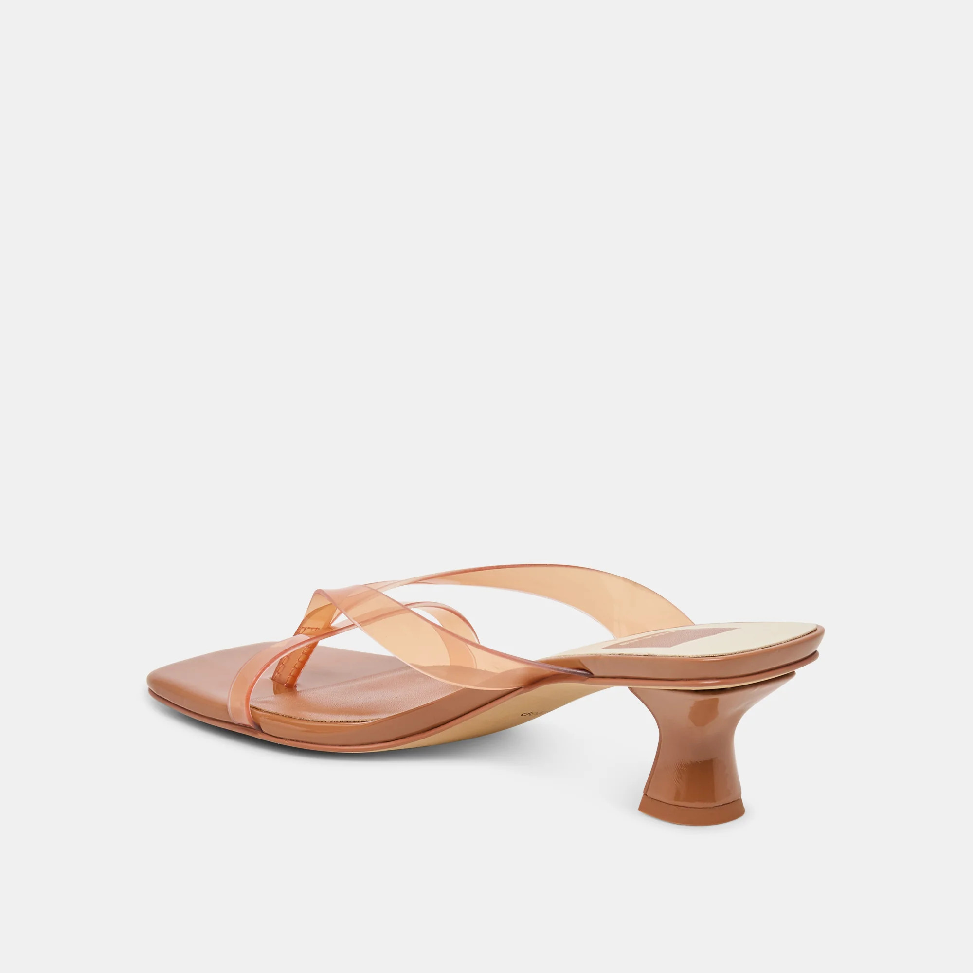 Brevel Vinyl Heels Whiskey Jelly | DolceVita.com