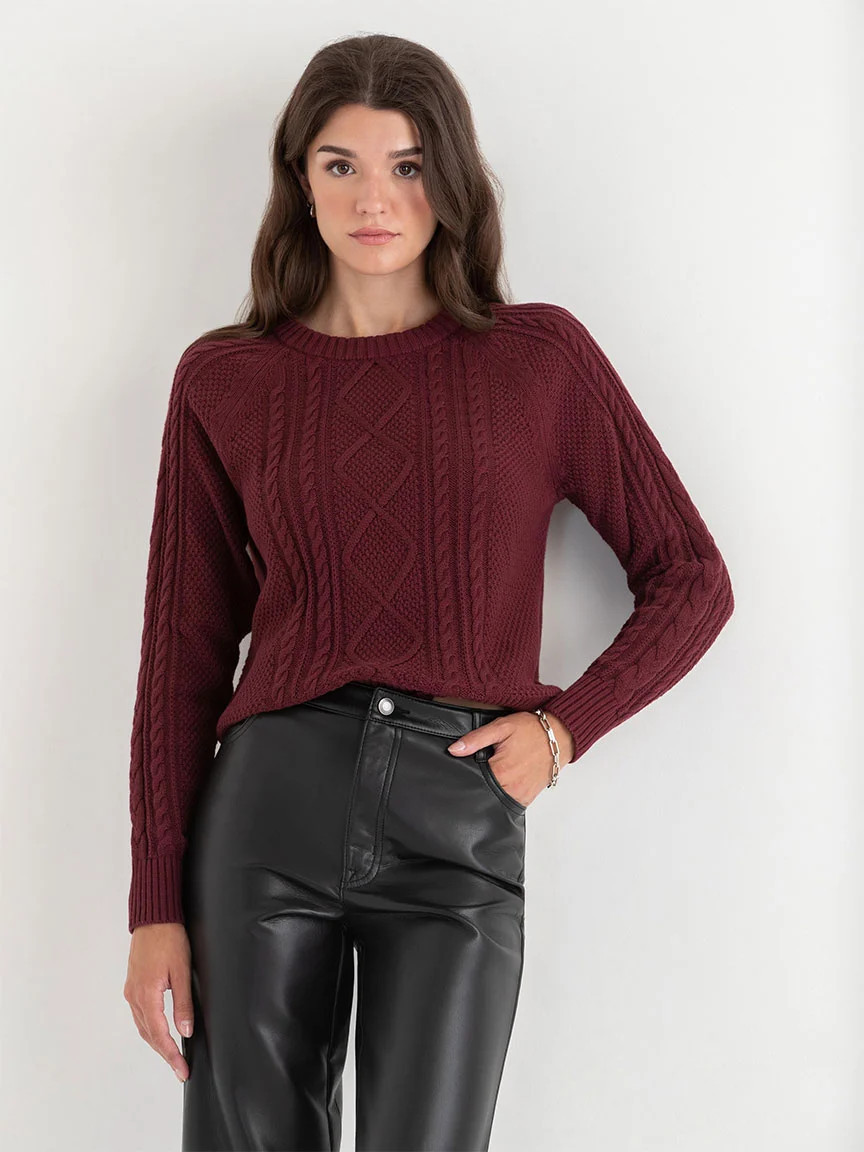 Cable Knit Pullover Sweater | Rickis | Ricki's