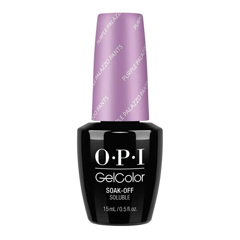 OPI GelColor Gel Nail Polish, Purple Palazzo Pants, 0.5 Fl Oz | Walmart (US)