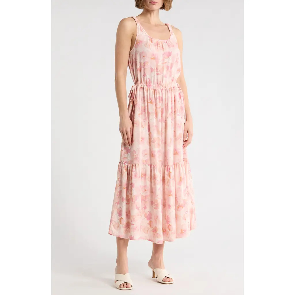 Splendid Sutton Floral Sleeveless Maxi Dress in Tulip Print at Nordstrom Rack, Size X-Small | Nordstrom Rack