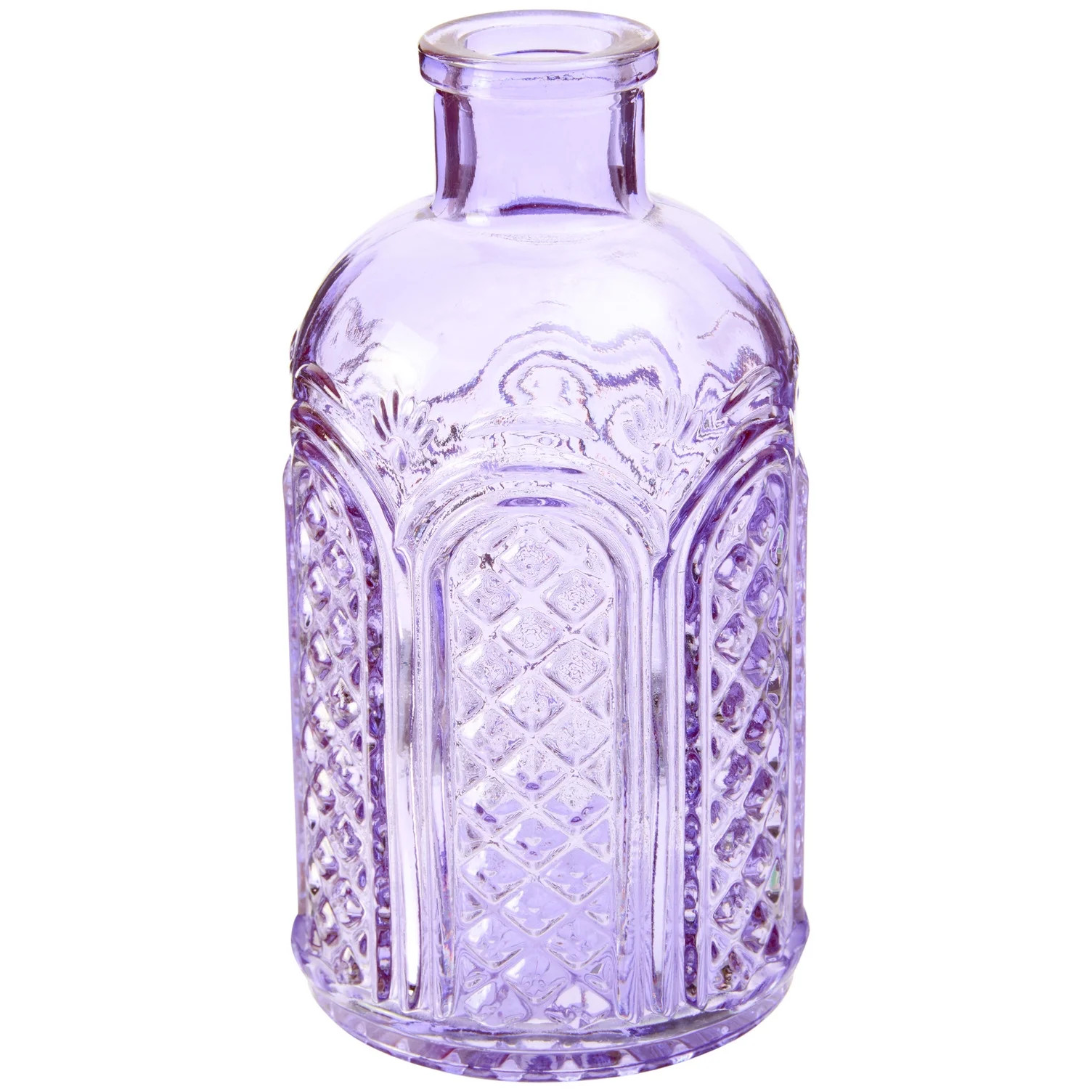 Bridgerton Glass Vase, Purple | Walmart (US)