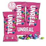 UNREAL Milk Chocolate Gems | Certified Fair Trade, Non-GMO | Made with Gluten Free Ingredients and C | Amazon (US)