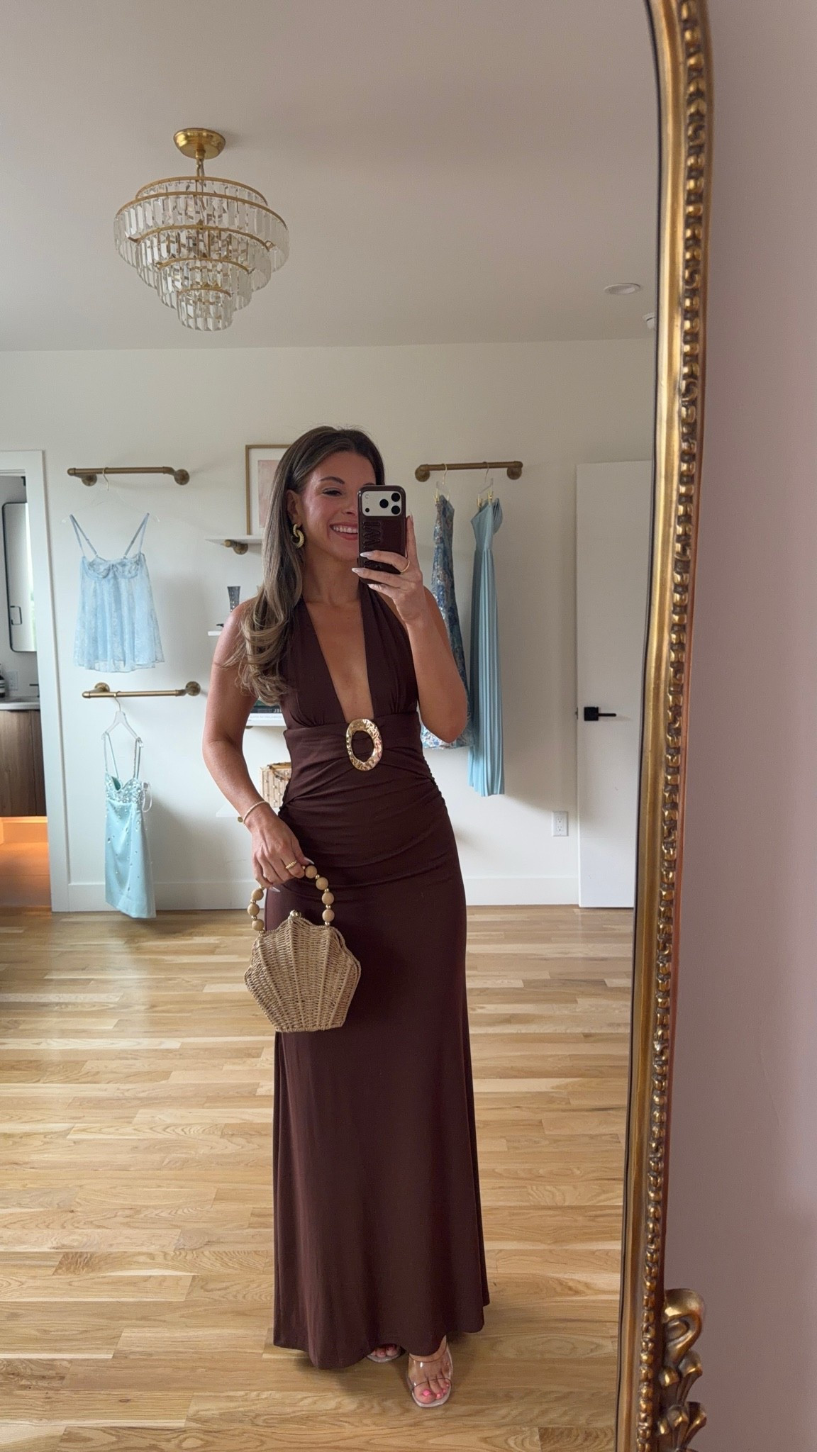 brown halter dress with plunging neck wedding guest and spring formal event dress from Amazon  

Electric picks code: emerson20

Wearing my usual 2/small

Wedding guest
formal event
Black tie
Spring party
Special occasion
Pleated dress
Strapless

#LTKSeasonal #LTKootd #LTKgrwm
