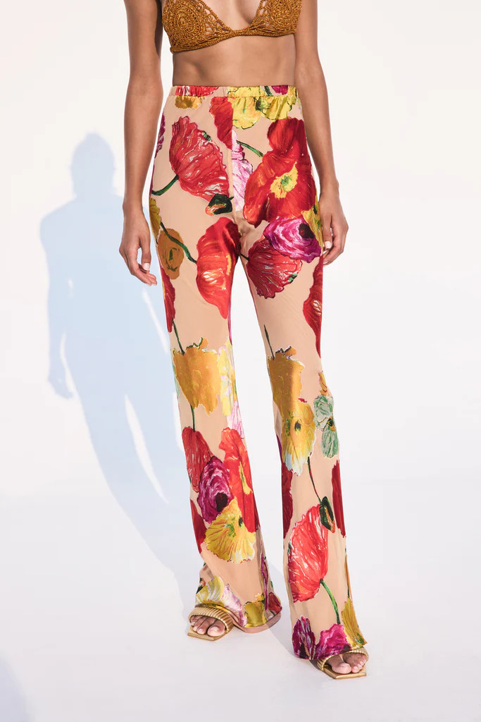 STACIE PANT - PAINTED FLORAL | Cult Gaia - US
