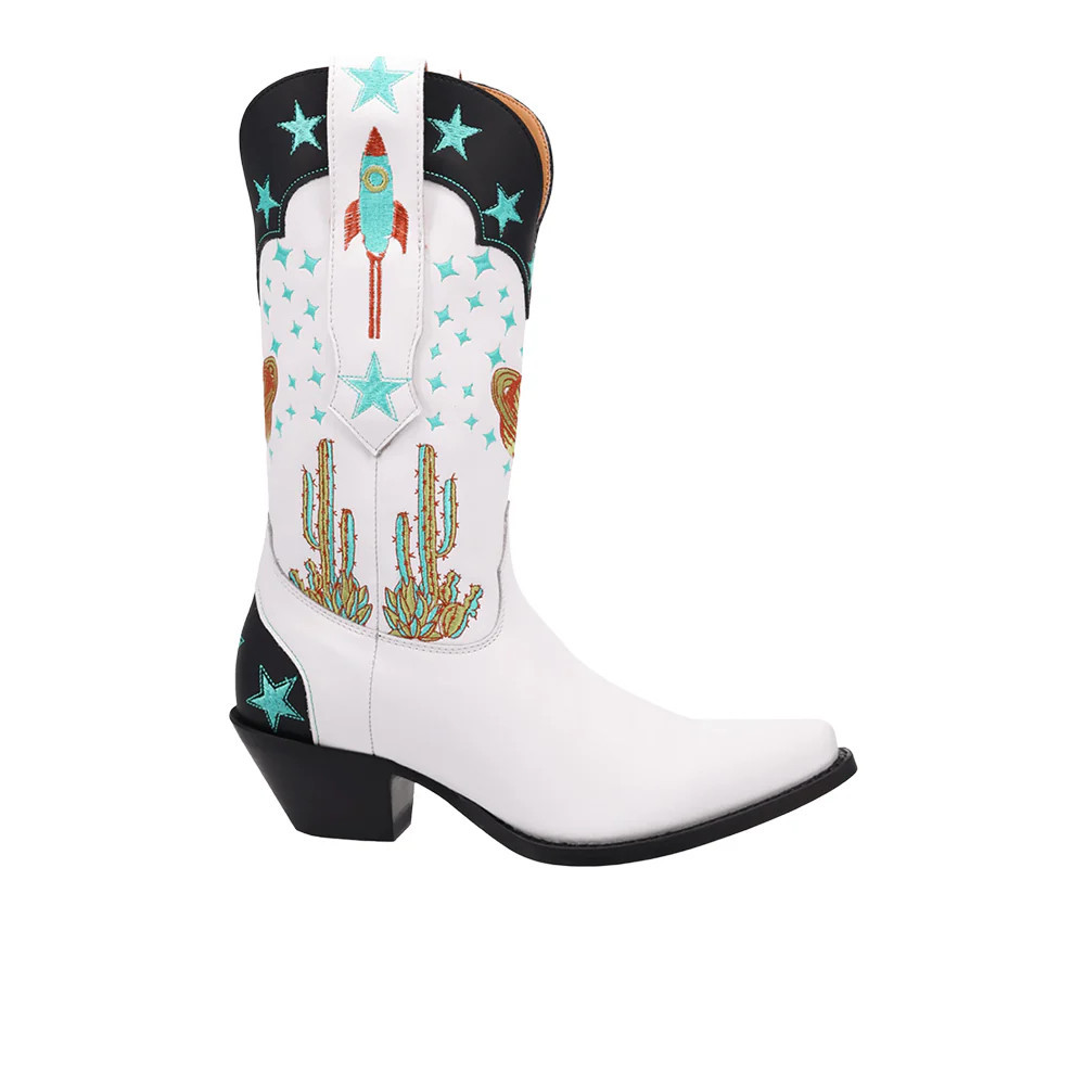 Space Cowgirl Leather Snip Toe Cowboy Boots 9 / Medium | Shoebacca