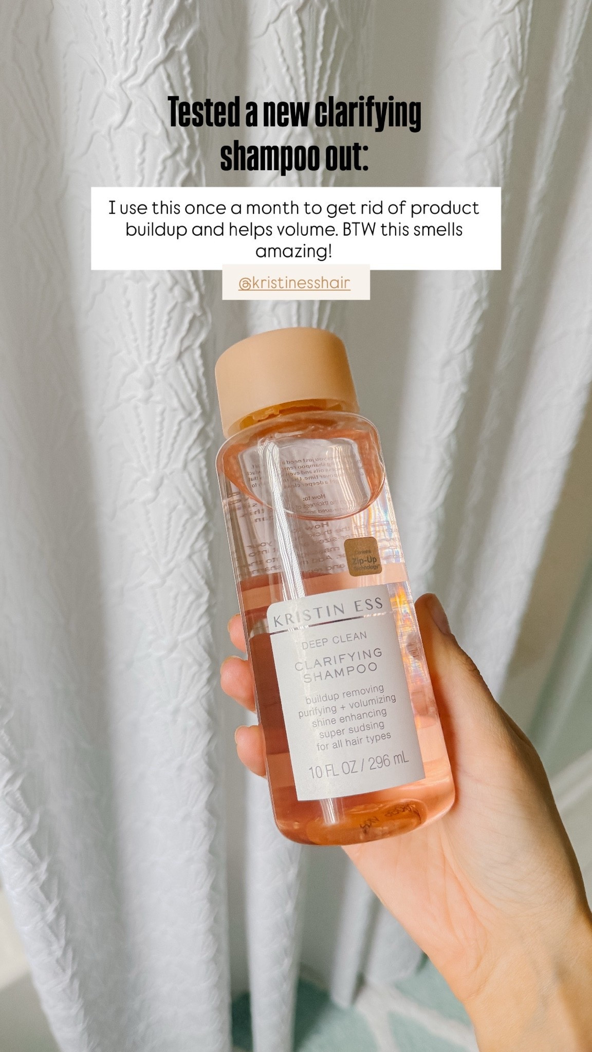 Kristin ess clarifying shampoo 
Hair care

#LTKmorningroutine #LTKBeauty #LTKselfcare