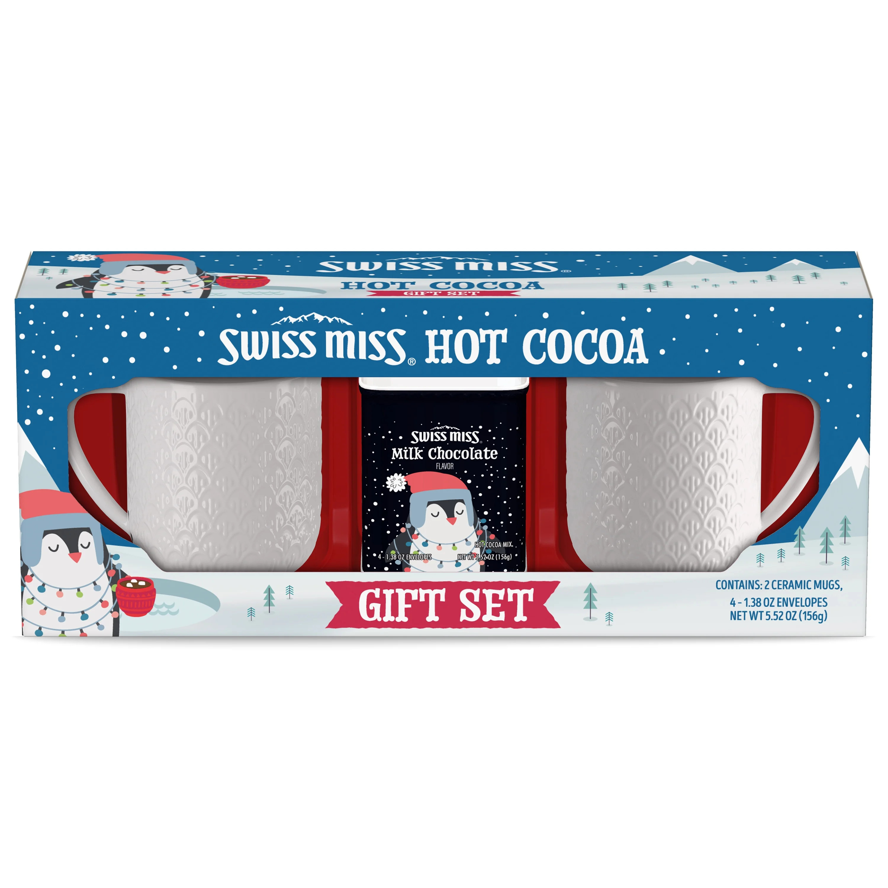 Swiss Miss Hot Cocoa and Ceramic Mug Gift Set, 5.52 oz. | Walmart (US)