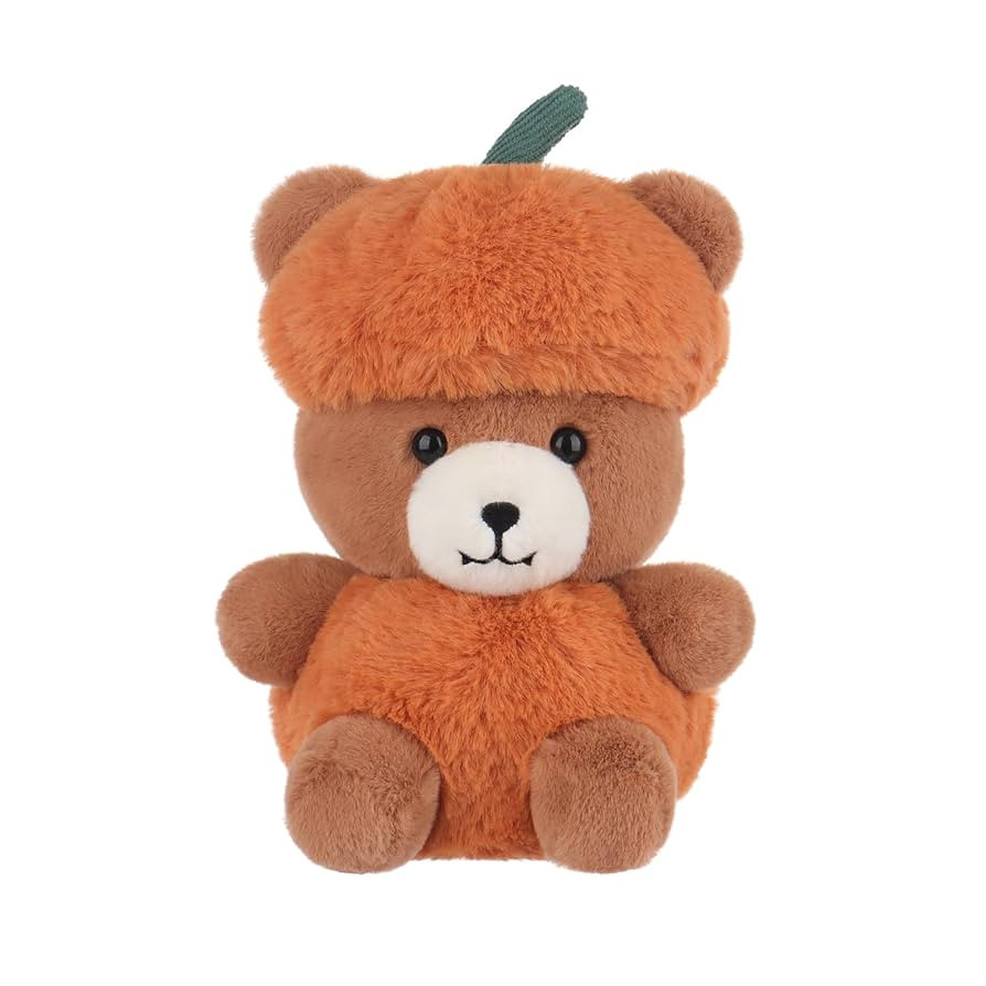 Apricot Lamb Pumpkin Bear Plush Stuffed Animals for Kids, Soft Cute Plush Toys for Baby Girl and ... | Amazon (US)