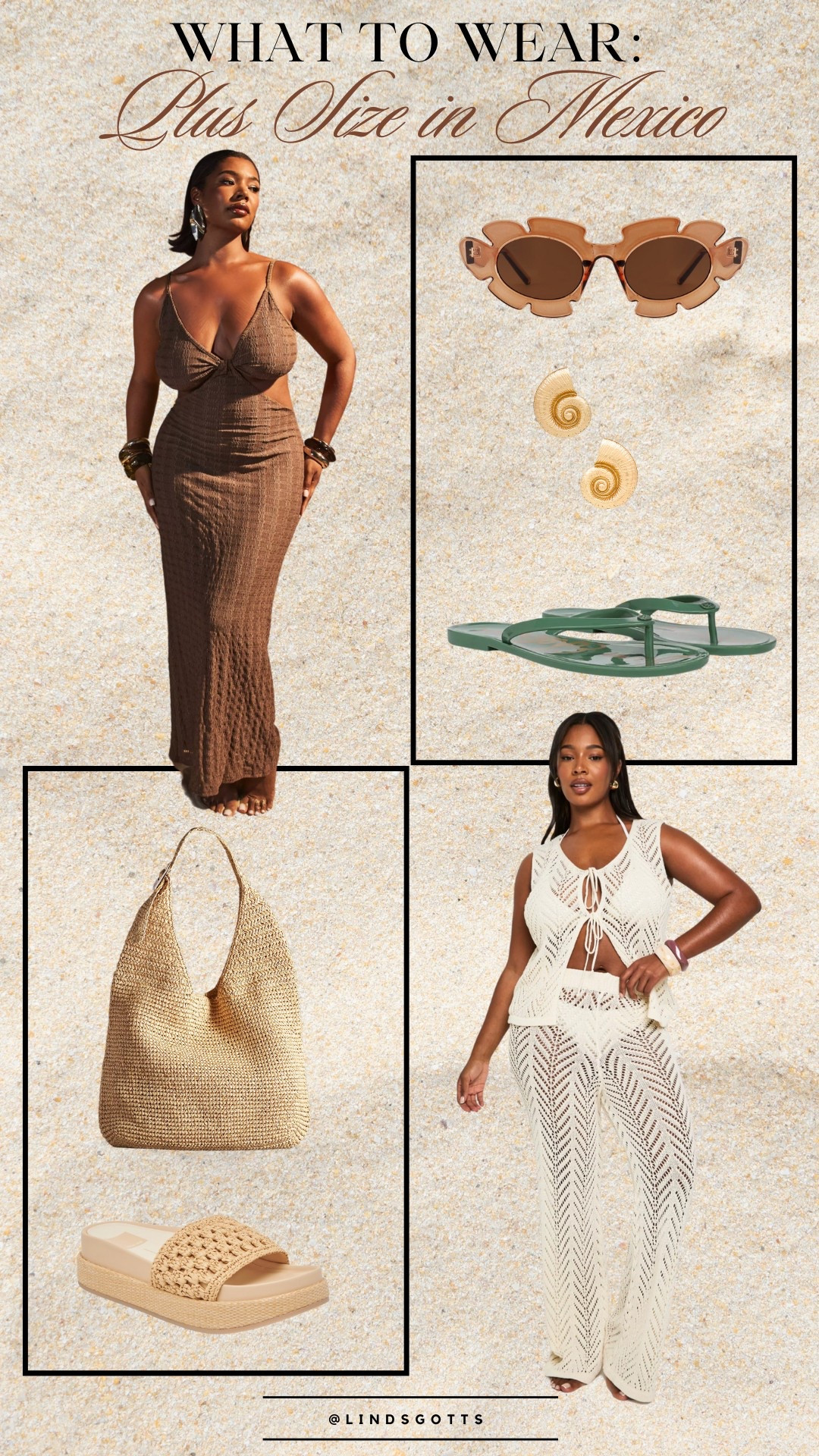 What to Wear: Plus Size at the beach 🌊

#LTKPlusSize #LTKMidsize #LTKStyleTip