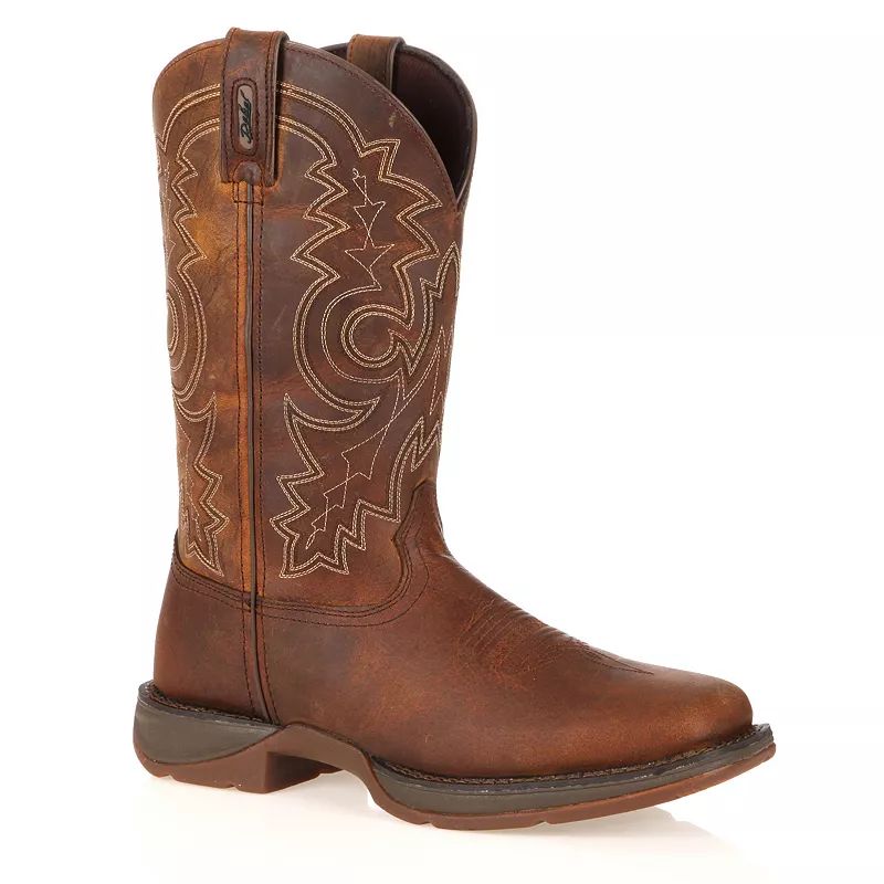 Durango Rebel Men's 11-in. Steel-Toe Western Boots, Size: 13 Wide, Brown | Kohl's