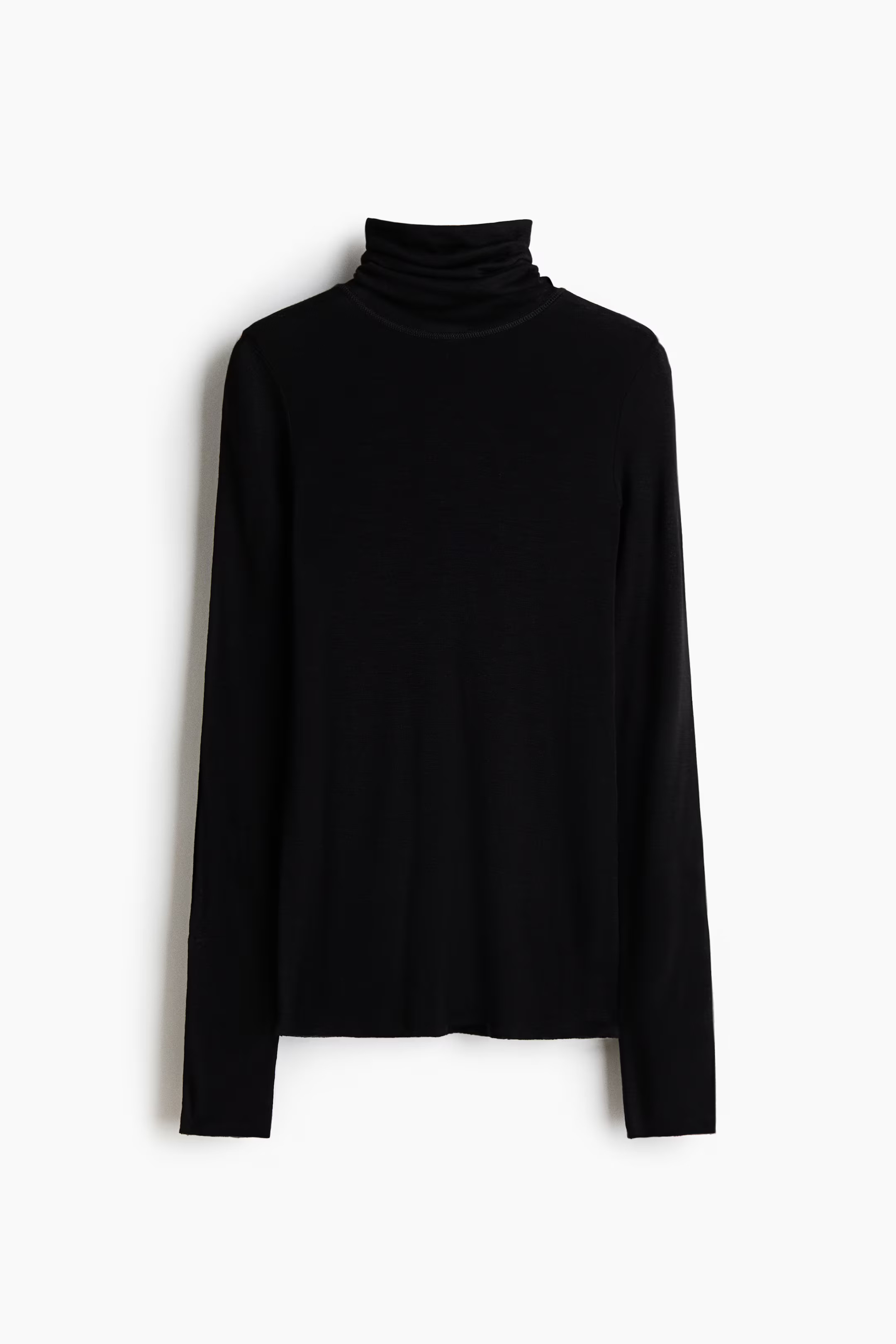 Wool polo neck top | H&M (UK, MY, IN, SG, PH, TW, HK)