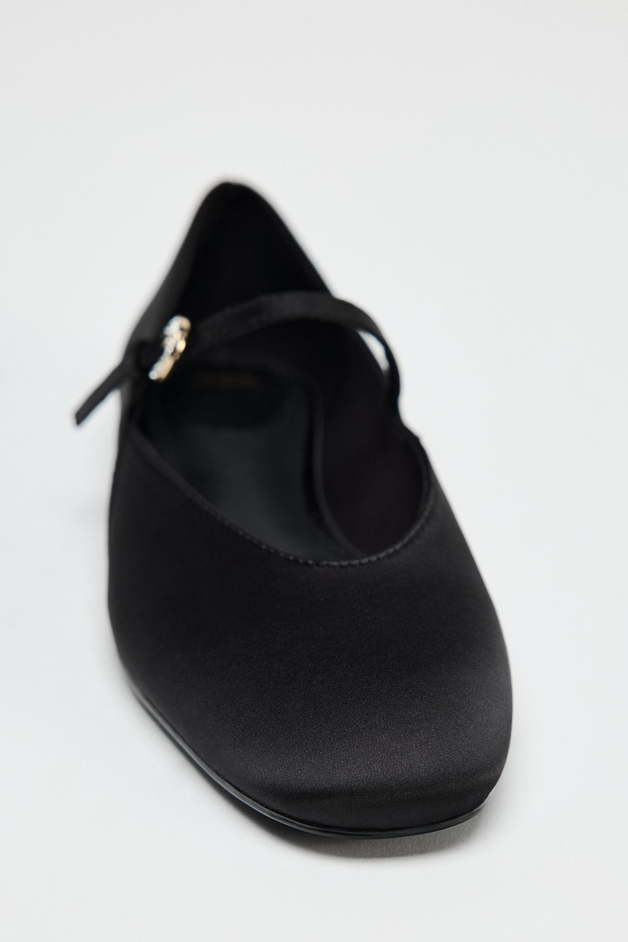 SATIN EFFECT BALLET FLATS 50TH ANNIVERSARY | Zara US