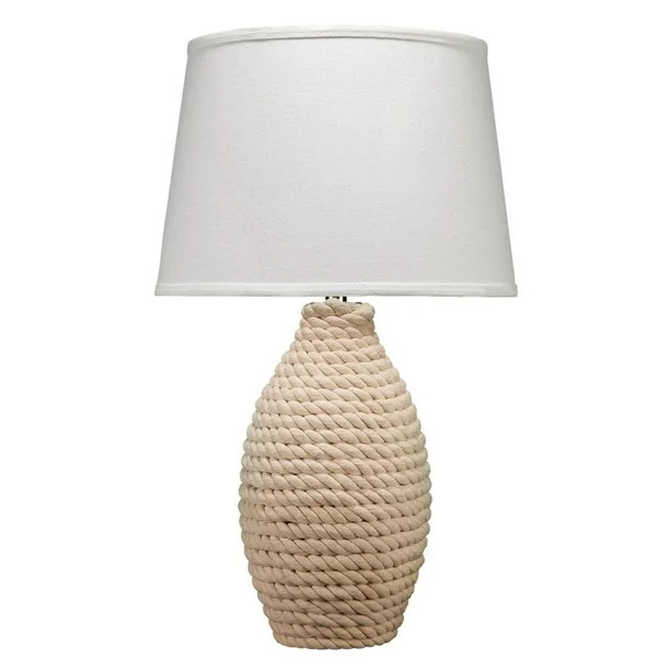 Rope Table Lamp with Tapered Shade - Walmart.com | Walmart (US)