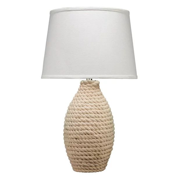 Rope Table Lamp with Tapered Shade - Walmart.com | Walmart (US)