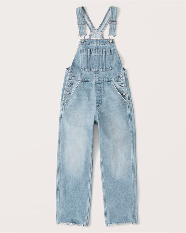Women's High Rise Overalls | Women's Up to 40% Off Select Styles | Abercrombie.com | Abercrombie & Fitch (US)