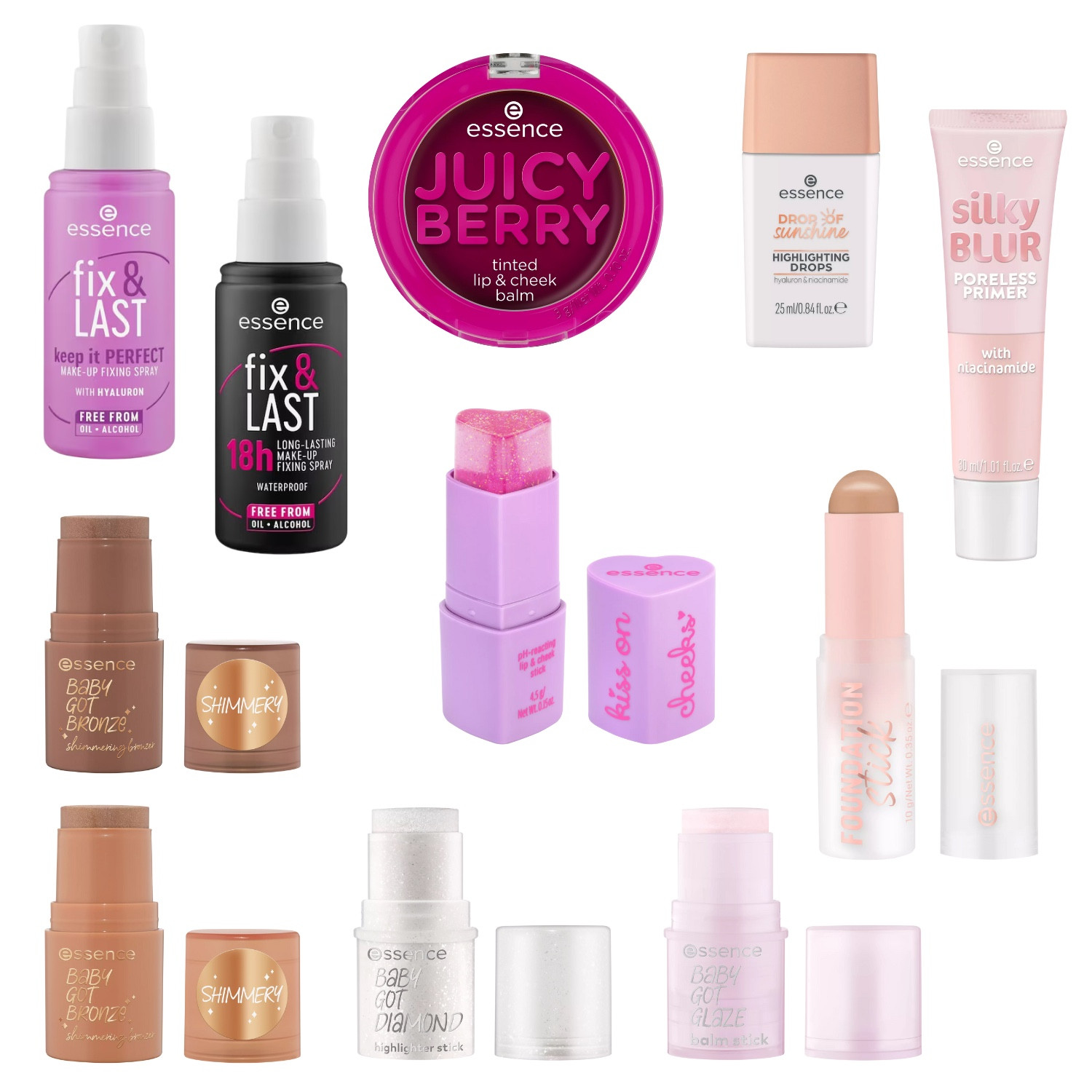 🌟NOVITÀ ESSENCE PRIMAVERA/ESTATE 2025🌟

Ecco tutte le novità make-up e skincare di @essence.cosmetics.italia per questa Primavera/Estate 2025, già disponibili sul sito di @douglasitalia!

Quale tra queste novità vi incuriosisce di più? Cosa acquisterete?
#essence #essencecosmetics #beautynews #primaveraestate2025 #springsummer2025 #makeupnews #makeuplowcost 
