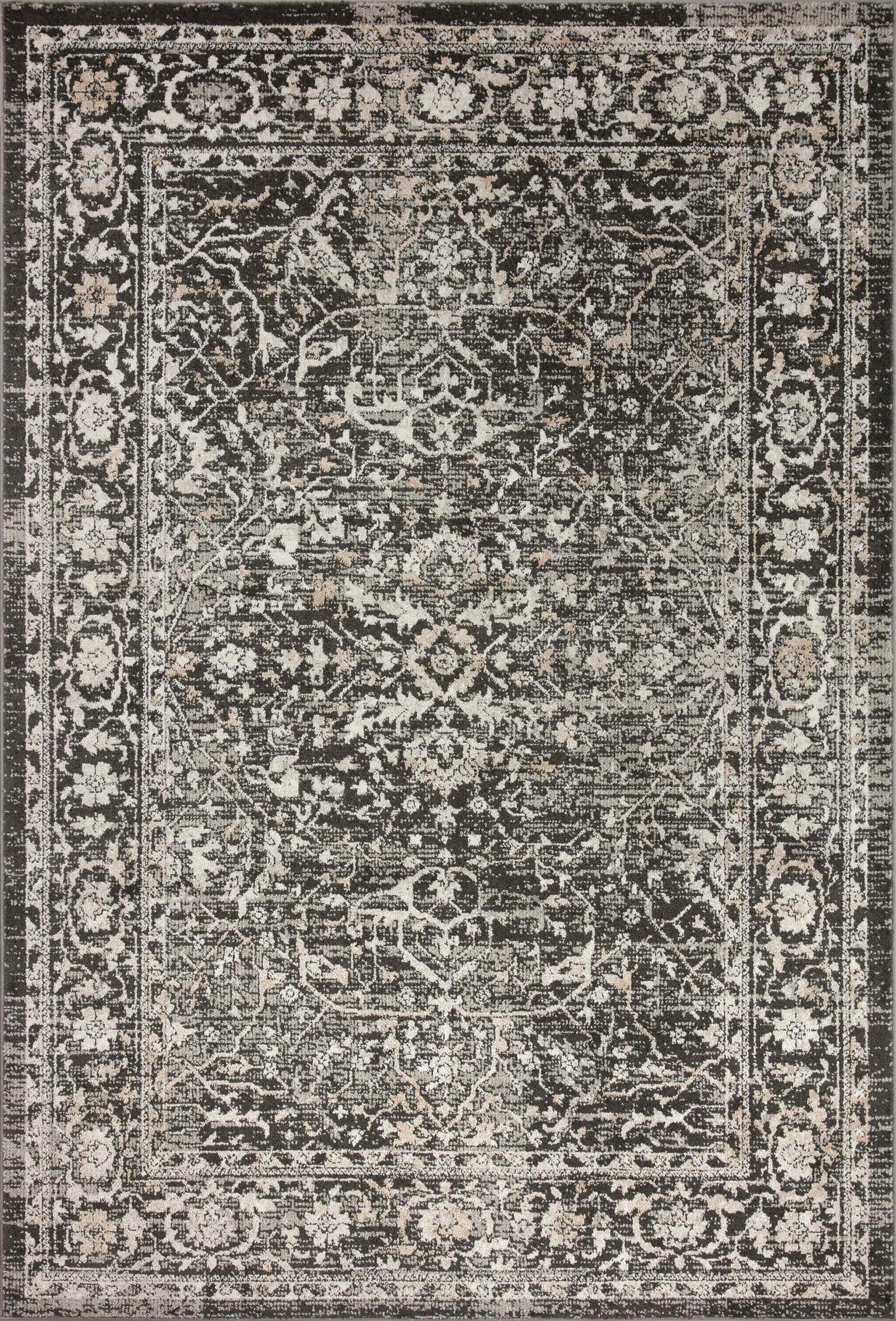 Lark Manor™ Aliyana II Charcoal / Silver Area Rug & Reviews | Wayfair | Wayfair North America