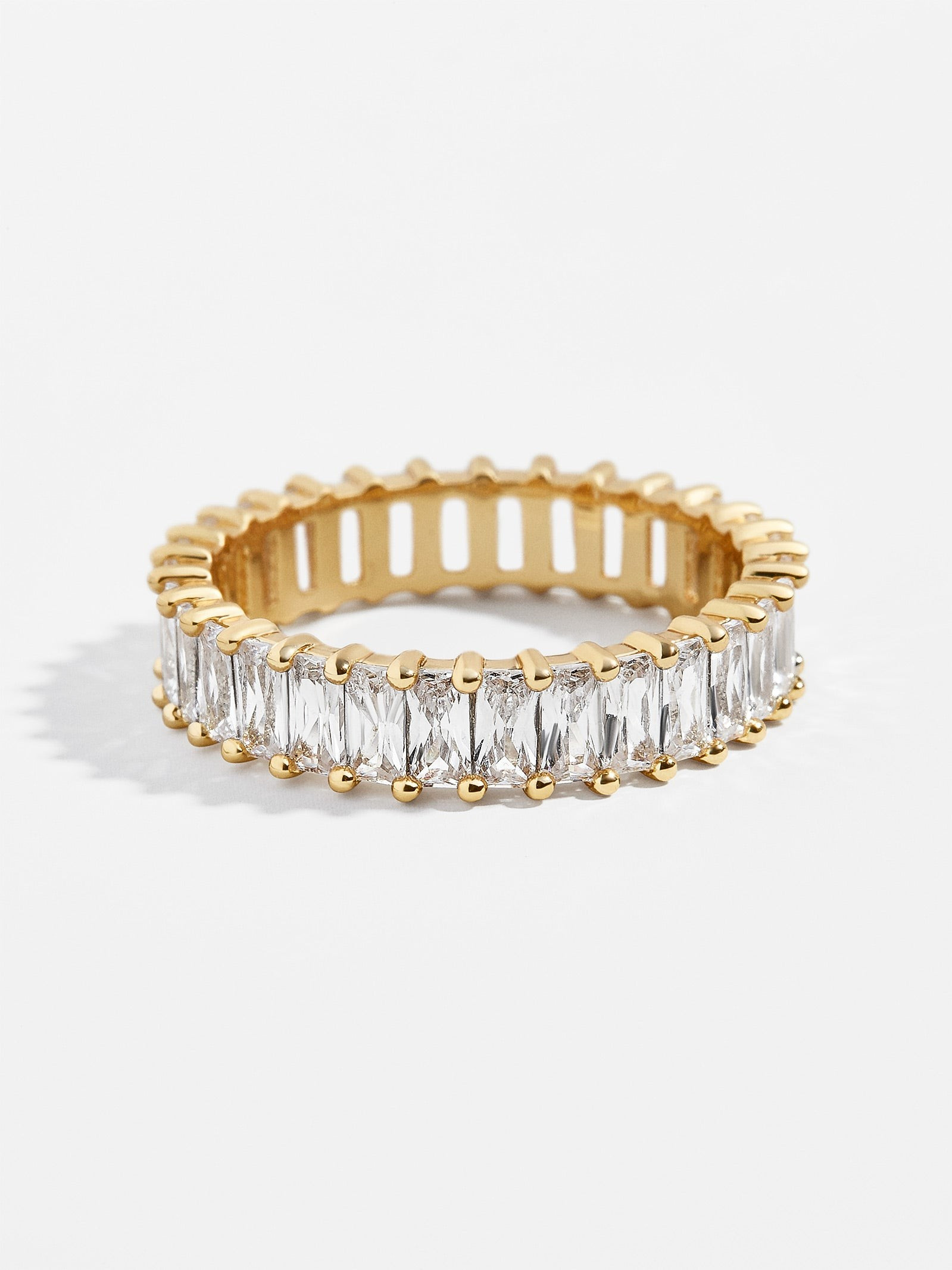 Mini Alidia Cubic Zirconia Ring - Clear | BaubleBar (US)