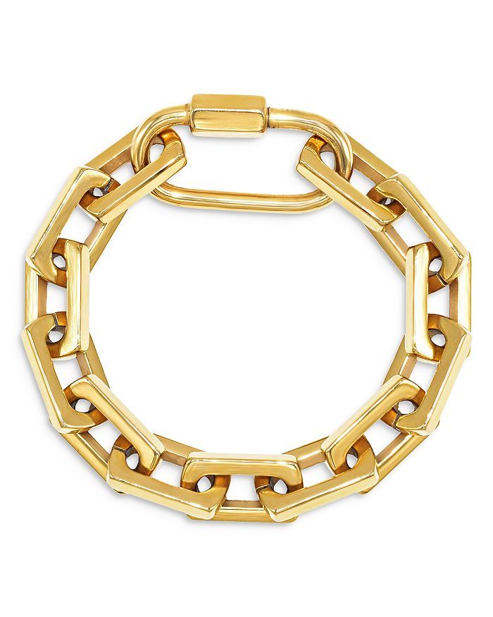 Two Words, One Finger Square Link Bracelet | Bloomingdale's (US)