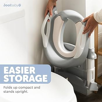 Potty Training Ladder - Soft Cushioned Seat, Adjustable Height, Collapsible, Non-Slip with Splash... | Amazon (US)
