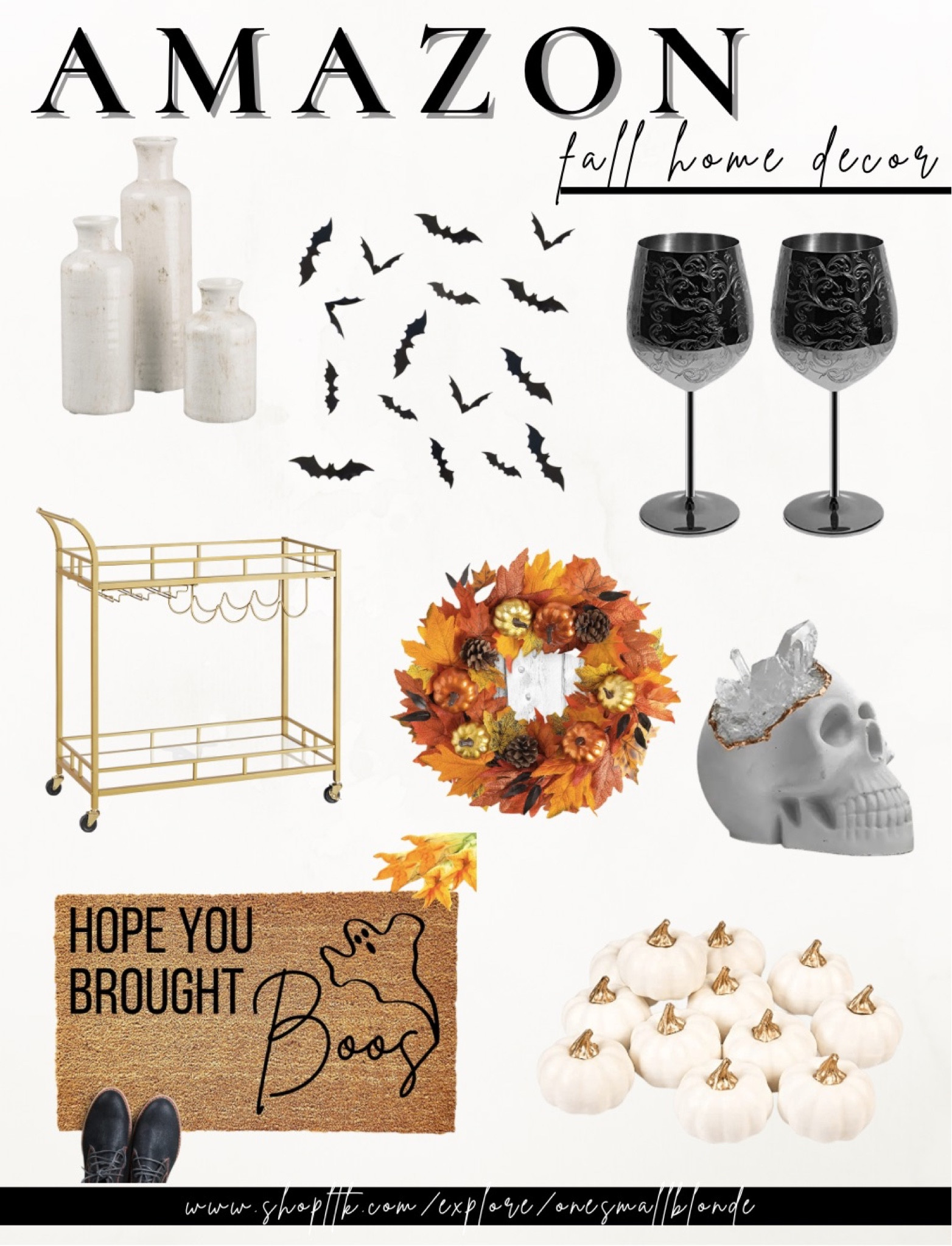 Amazon fall home decor // Halloween 

#LTKhome #LTKSeasonal #LTKunder100
