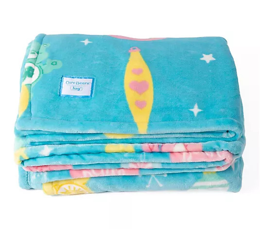 Make Your Selection: Care Bears x Lug 79" x 60" Cuddle Throw | QVC