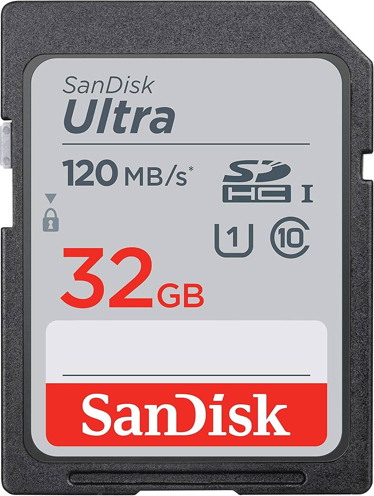 SanDisk 32GB Ultra SDHC UHS-I Memory Card - 120MB/s, C10, U1, Full HD, SD Card - SDSDUN4-032G-GN6... | Amazon (US)