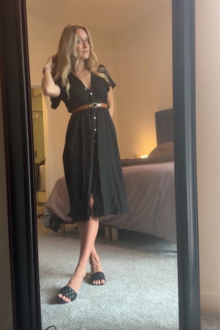 My $30 go-to work dress! 

Office outfit inspo, lazy day office outfit, workwear for women, women’s office outfits, summer workwear, summer dresses, business casual, business dresses 

#LTKworkwear #LTKunder50