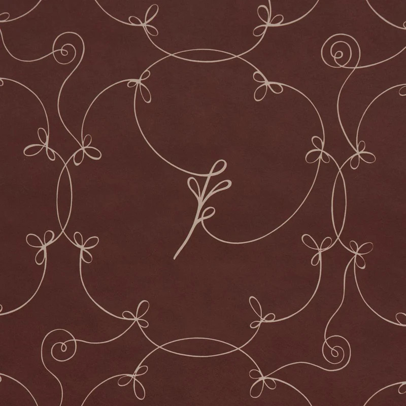Schumacher X Backdrop Broderie Bordeaux Wallpaper | DecoratorsBest