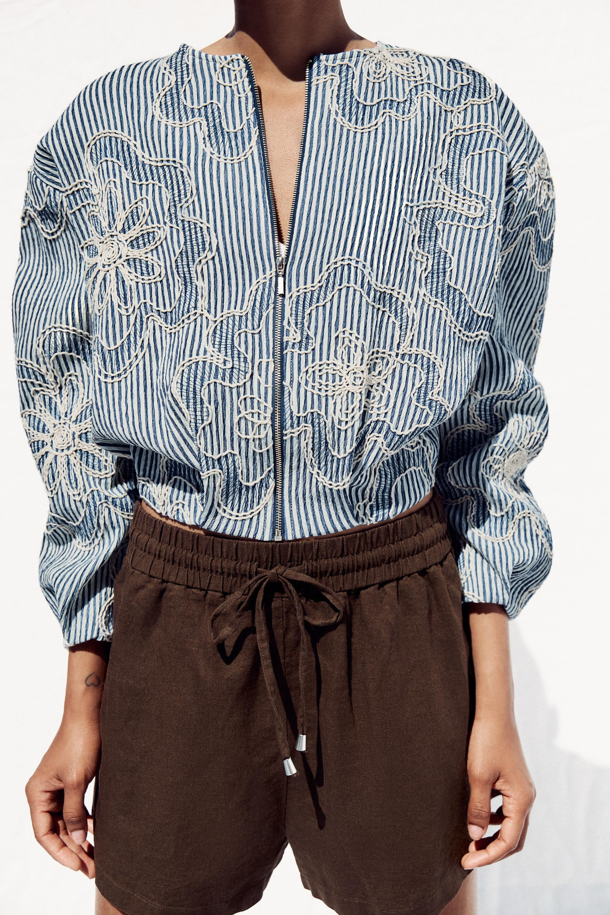 STRUCTURED BOMBER JACKET | Zara UK