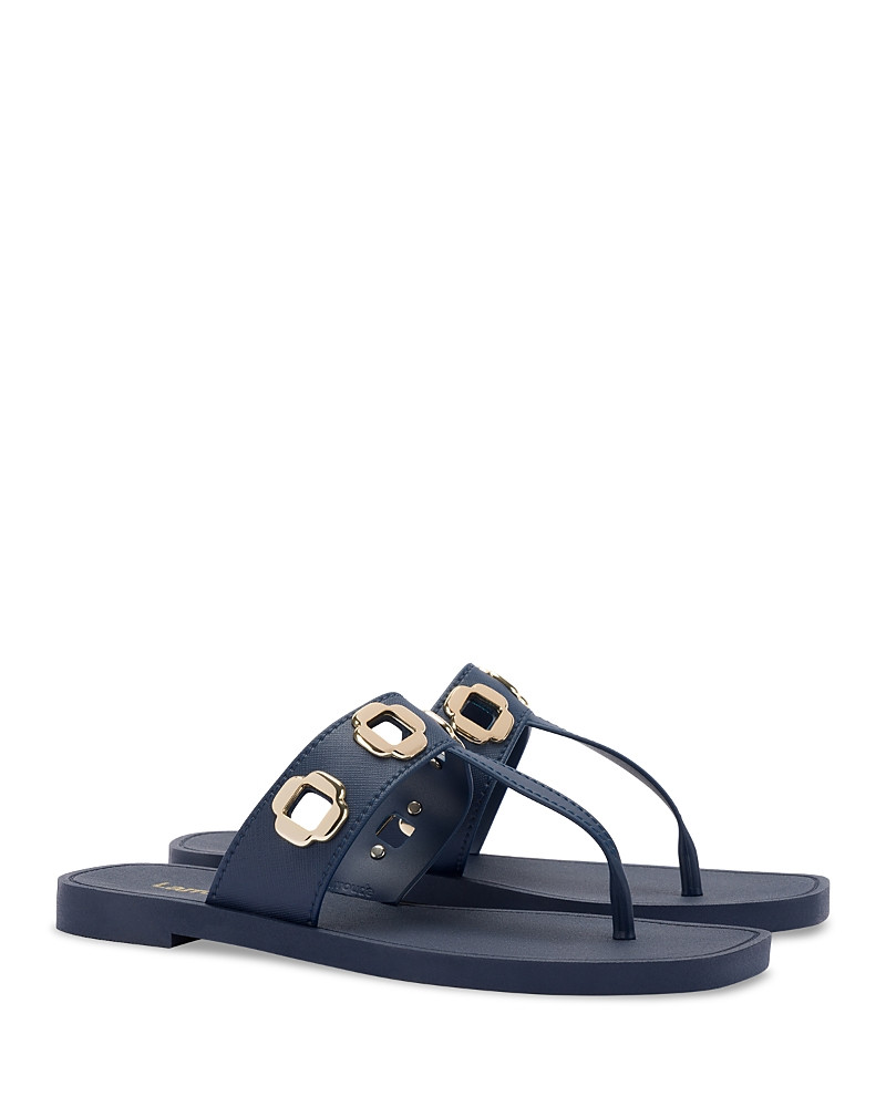 Larroude Women's Milan Grommet Thong Sandals | Bloomingdale's (US)