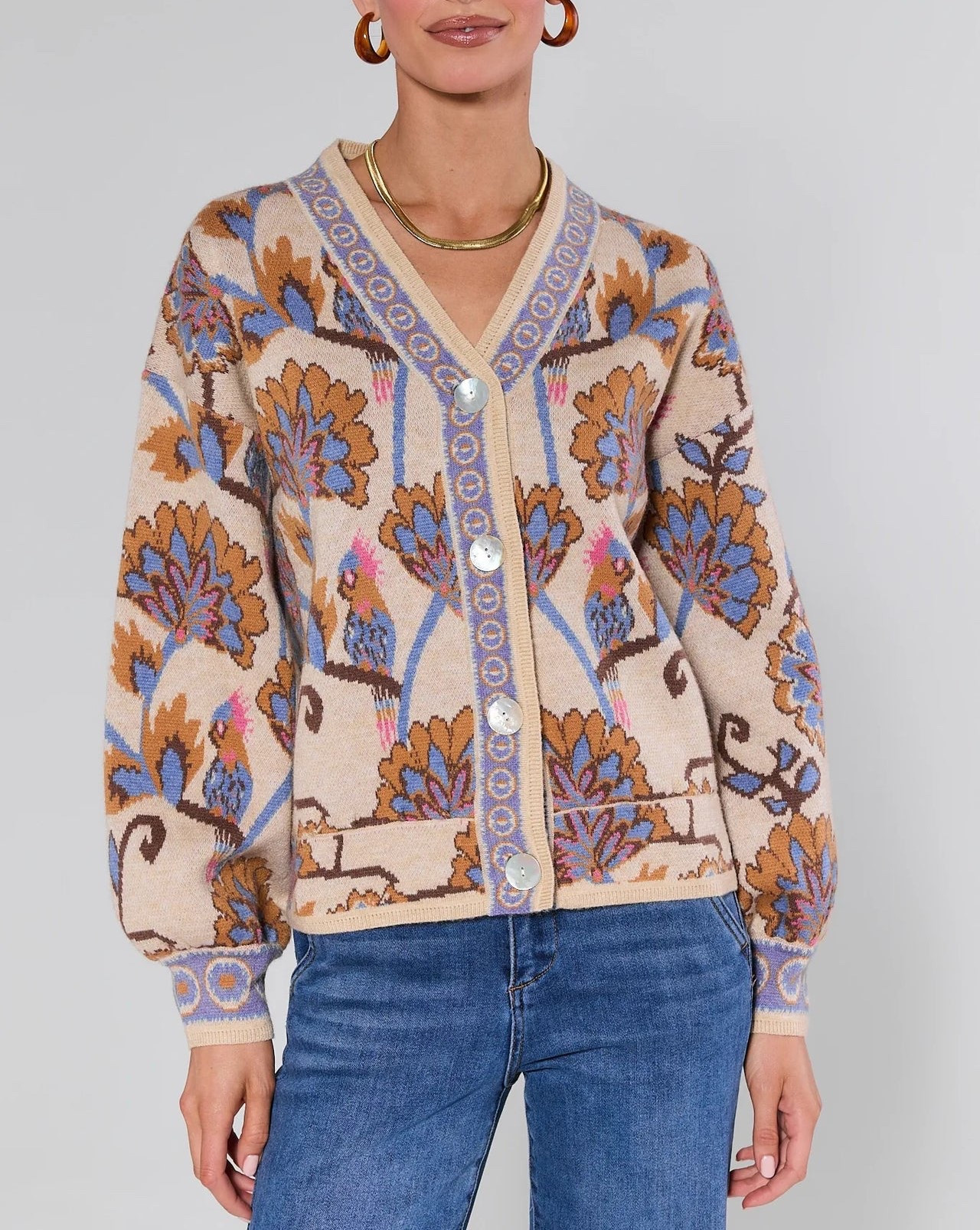 Stunning farm Rio inspired cardigan sweater! 

#LTKWorkwear #LTKHoliday #LTKFindsUnder100