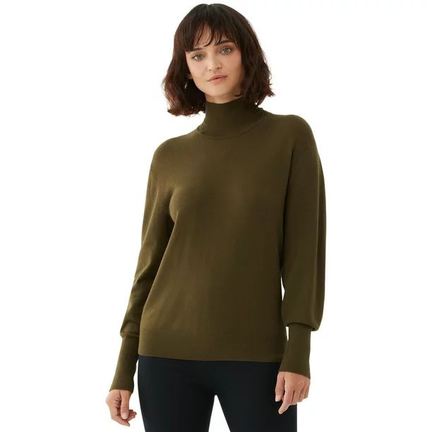 Free Assembly Women's Turtleneck Sweater | Walmart (US)