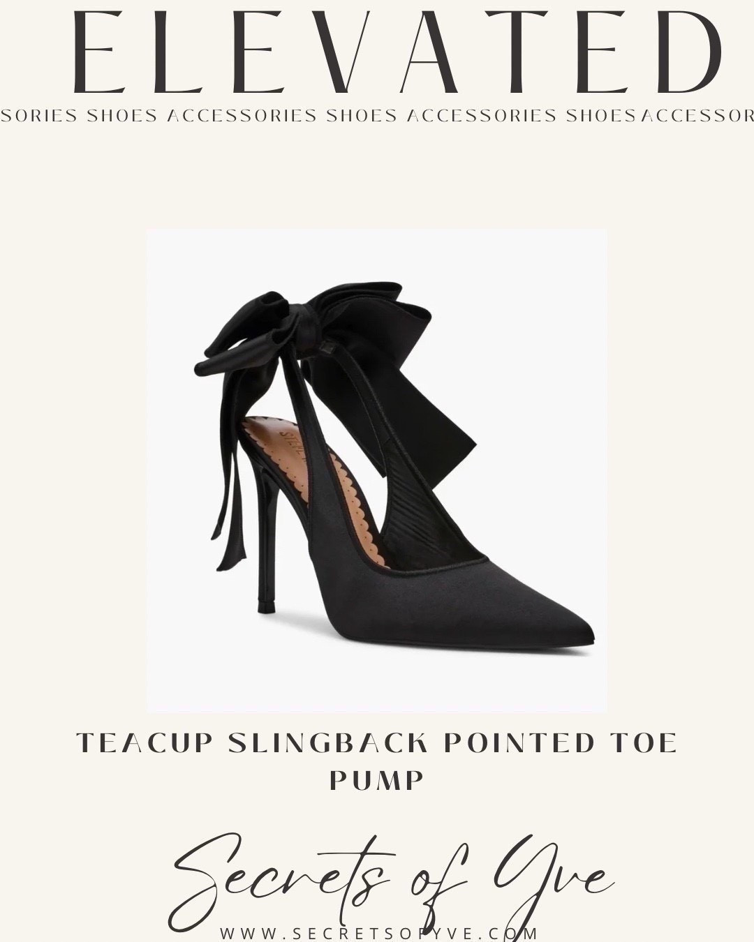 SecretsofYve: I have always loved heels with bows! Wedding guest shoes. @nordstrom
#Secretsofyve #ltkgiftguide
Always humbled & thankful to have you here.. New posts daily at 3pm & 4:15pm EST. 
CEO: PATESI Global & PATESIfoundation.org
@secretsofyve : where beautiful meets practical, comfy meets style, affordable meets glam with a splash of splurge every now and then. I do LOVE a good sale and combining codes! #ltkstyletip #ltksalealert #ltkootd #ltku #ltkfindsunder100 #ltkfindsunder50 #ltkover40 #ltkpetite #ltkplussize #ltkmidsize #ltktravel @ltk #ltkholiday #ltkfestival  #ltktall #ltkootd secretsofyve 

#LTKWedding #LTKSeasonal #LTKWorkwear