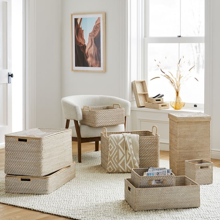 Handle Baskets | West Elm (US)