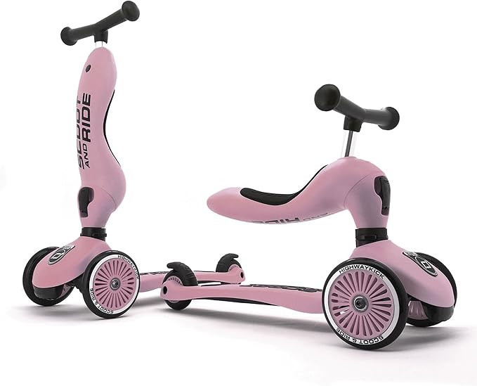 Scoot & Ride - Highwaykick 1 Children Adjustable Seated or Standing 2-in-1 Scooter Including Safe... | Amazon (US)