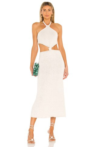 Cult Gaia Cameron Dress in Off White from Revolve.com | Revolve Clothing (Global)