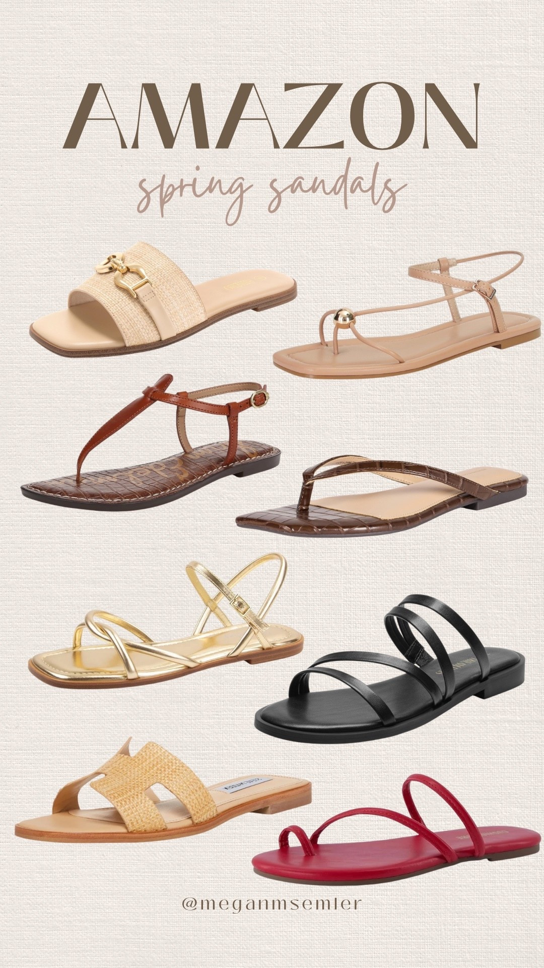 Amazon spring sandals 

#LTKootd #LTKgrwm #LTKSeasonal