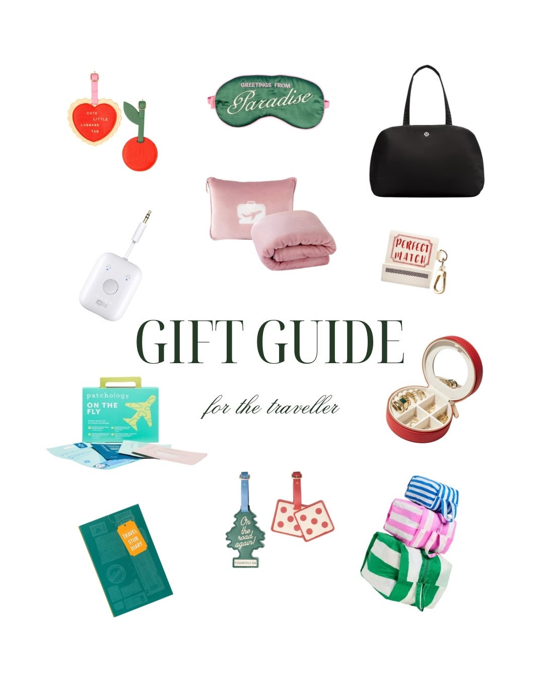 HOLIDAY GIFT GUIDE - For the Traveller 🎄✈️🌎
The best gifts for jet-setters, frequent flyers, and the girl who always has a trip planned. From travel organizers to comfy flight essentials, these picks make travel easier and cuter.
Shop my top travel gift ideas below, perfect for Christmas, stocking stuffers, and upcoming winter vacations.

travel gift ideas • gifts for travelers • airport essentials • travel accessories • long-haul flight essentials • holiday gift guide 2025 • packing essentials • travel must-haves • travel organization


#LTKgiftguide #LTKwinter #LTKtravel