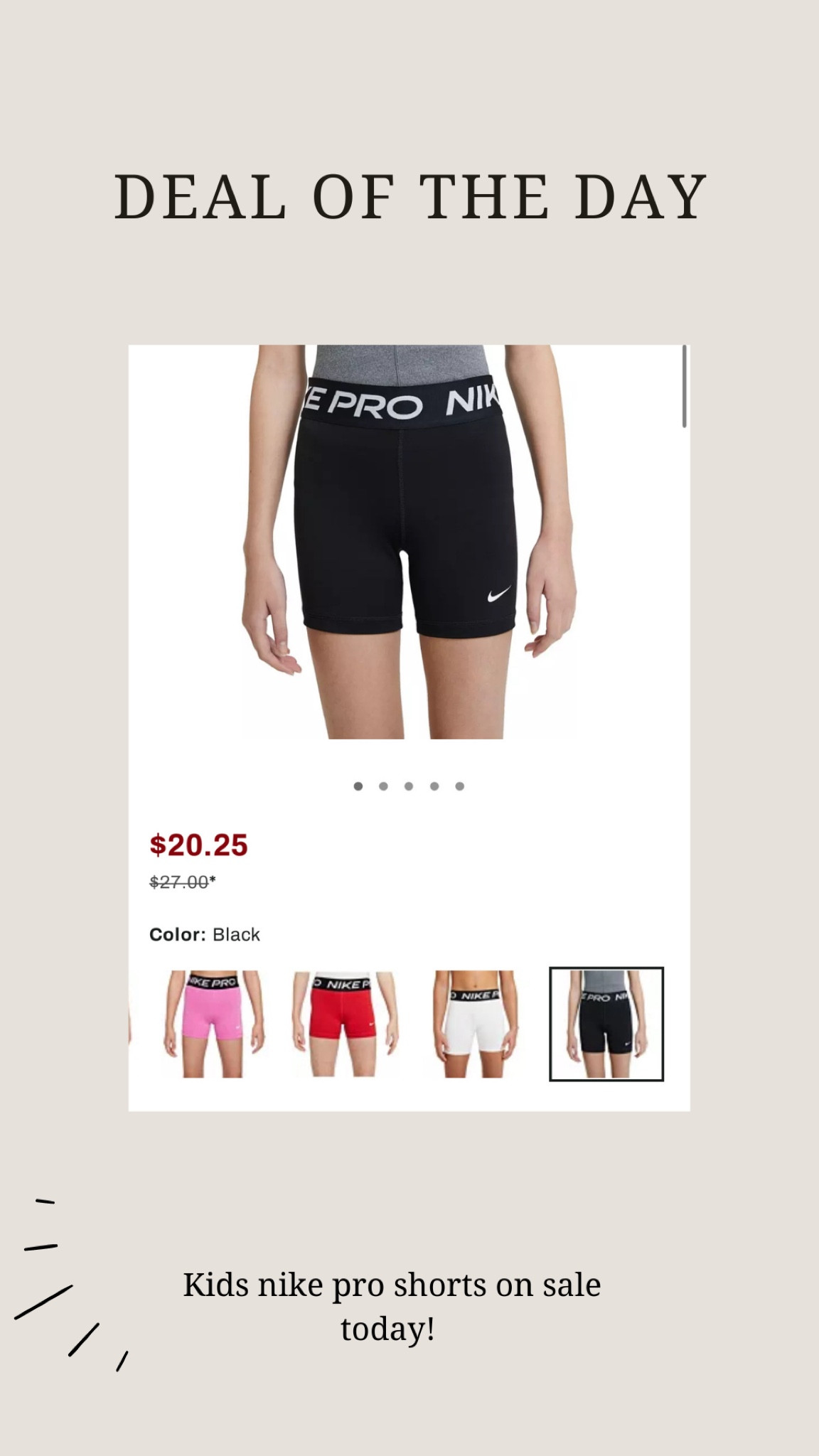 Kids nike pro shorts on sale!

#LTKSaleAlert #LTKKids #LTKBacktoSchool