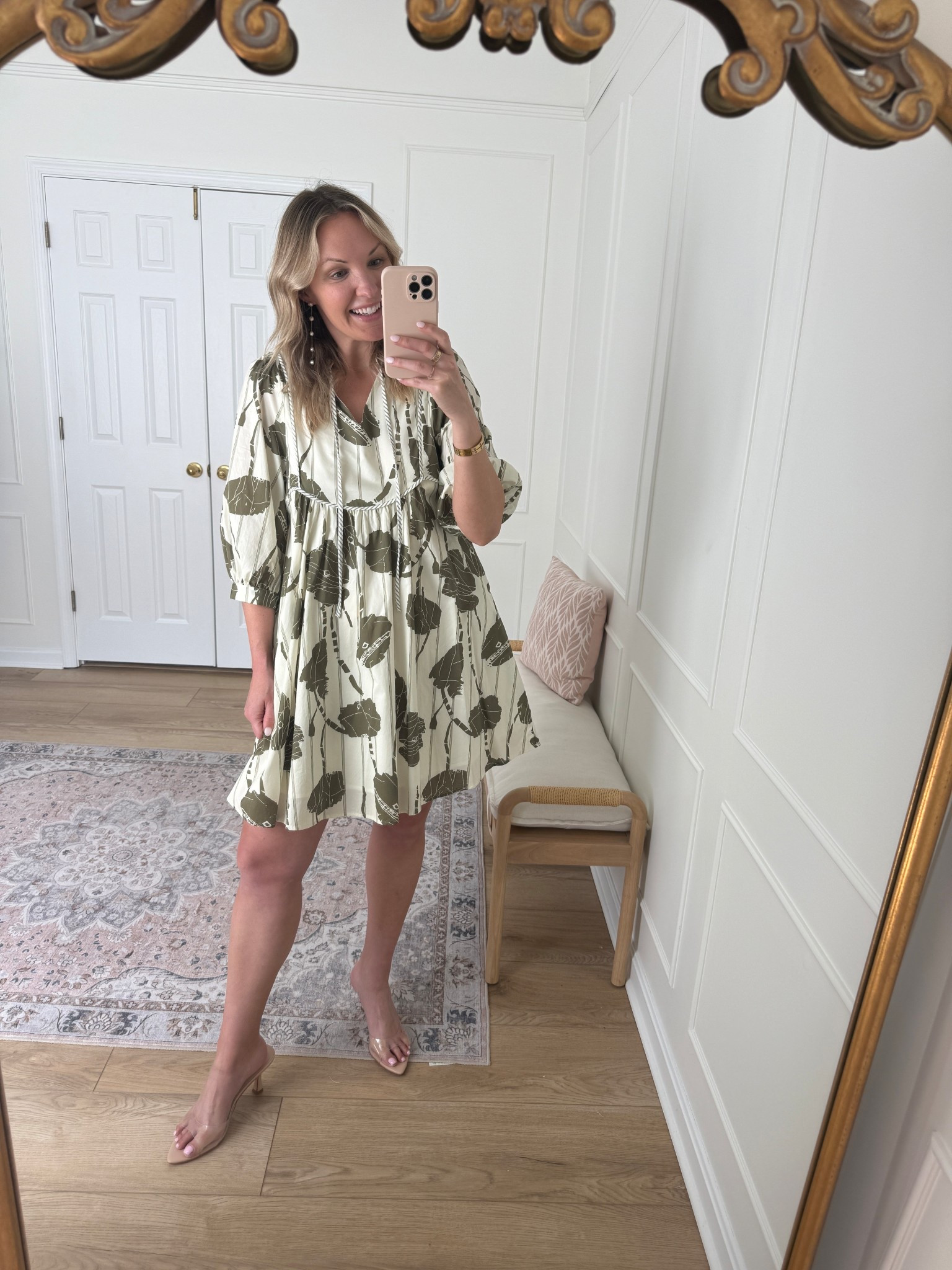 Spring dress - wearing a med 

#LTKSeasonal #LTKMidsize