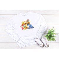 Winnie The Pooh Friends Sweatshirt Piglet Eeyore Tigger Fan Crewneck Sweaters | Etsy (US)