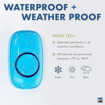 SadoTech Wireless Doorbells for Home, Apartments, Businesses, Classrooms, etc. - 1 Door Bell Ring... | Amazon (US)