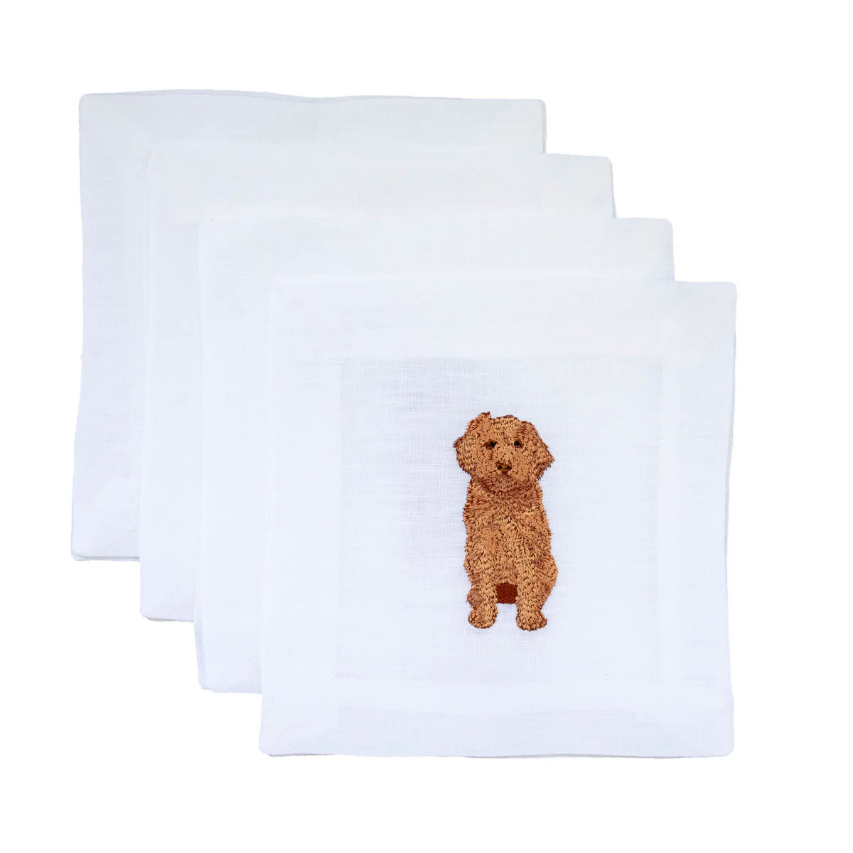 Cavapoo Cocktail Napkins | Over The Moon