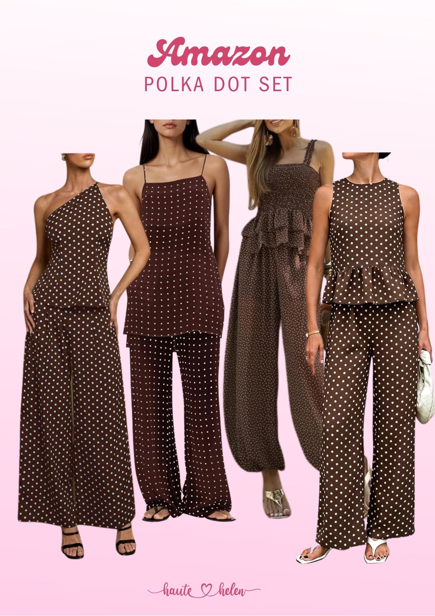 Here are some similar options for my polka dot outfit in Italy. ✨💖

Can't believe they are under 100!

#Polkadot #set

#LTKootd #LTKOver40