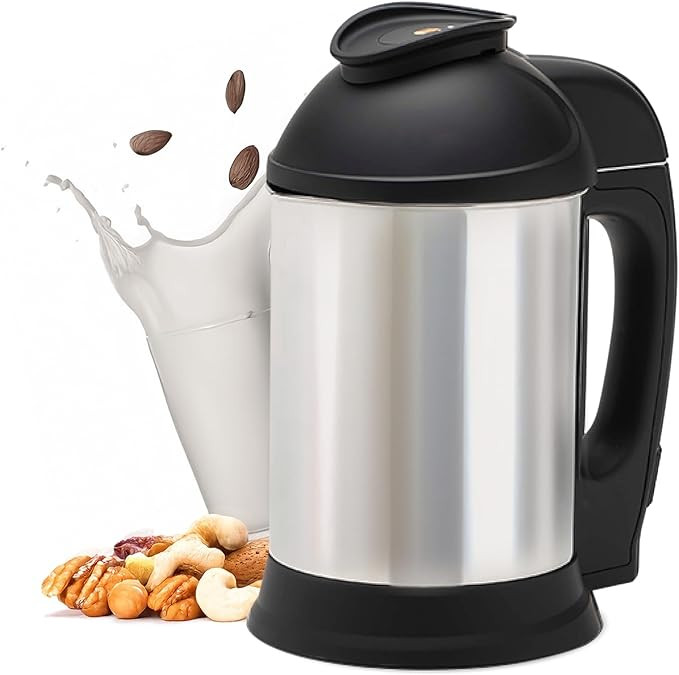 Almond Cow Nut Milk Maker Machine, Plant-Based Milk Maker for Almond, Oat, Cashew, Soy Milk, Stai... | Amazon (US)