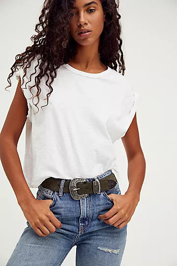 Black Rock Western Belt | Free People (Global - UK&FR Excluded)