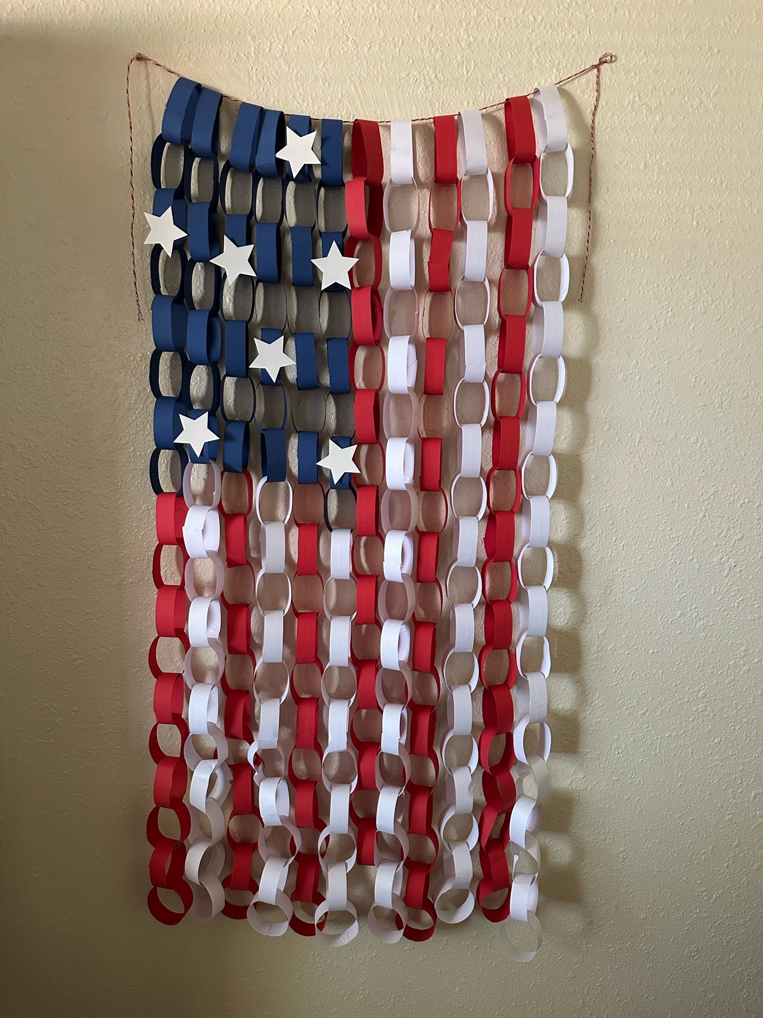 Loving this looks and how easy it was to make! Grab the kits below to make the flag or your own creation.

#LTKHome #LTKSeasonal