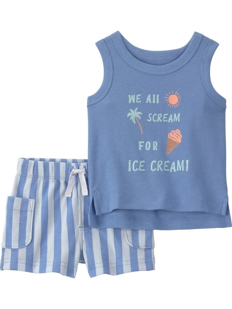 Carter's Child of Mine Baby Boy Outfit Set, 2-Piece, Sizes 0/3-24 Months | Walmart (US)